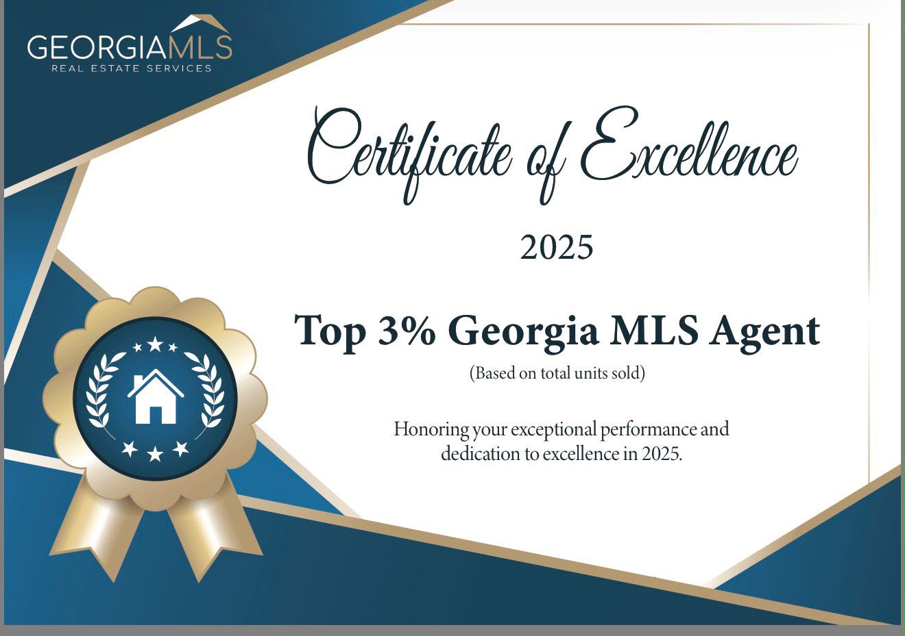 Certificate of Excellence 2025